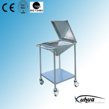 Stainless Steel Hospital Medical Wound Cleaning Trolley (Q-19)